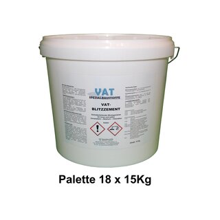 VAT Blitzzement (Palette 18 x 15Kg)